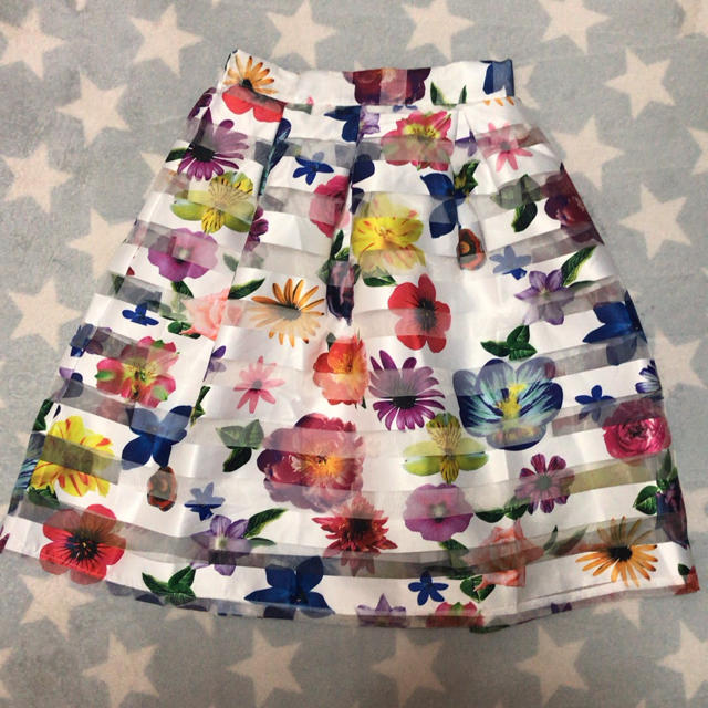 GRL(グレイル)のGRL 花柄スカート レディースのスカート(ひざ丈スカート)の商品写真