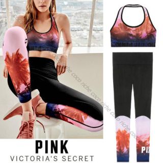 ヴィクトリアズシークレット(Victoria's Secret)のVictoria's Secret PINK 上下セット 美品(ルームウェア)