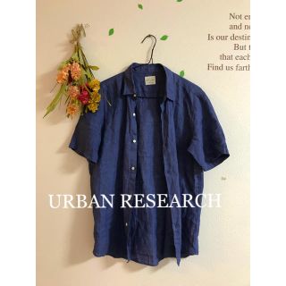 アーバンリサーチ(URBAN RESEARCH)のmen's☆URBAN RESEARCH☆麻シャツ(シャツ)