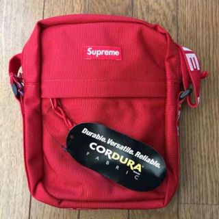 シュプリーム(Supreme)の新品 18ss  supreme  ショルダーバッグ  赤  red(ショルダーバッグ)