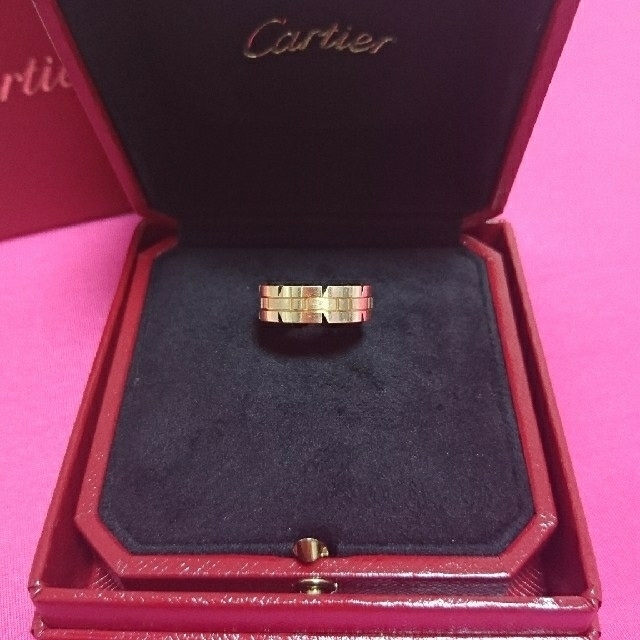 Cartier(カルティエ)の美品★【再値下げ】カルティエ★PG K18 タンクフランセーズ 8号 レディースのアクセサリー(リング(指輪))の商品写真