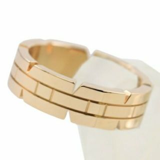 カルティエ(Cartier)の美品★【再値下げ】カルティエ★PG K18 タンクフランセーズ 8号(リング(指輪))