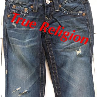 トゥルーレリジョン(True Religion)のTrue Religion デニム ダメージ ジーンズ S トゥルーレリジョン(デニム/ジーンズ)