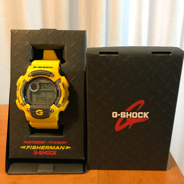 G-SHOCK(ジーショック)のG-SHOCK FISHERMAN(MEN IN YELLOW) メンズの時計(腕時計(デジタル))の商品写真