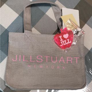 ジルスチュアートニューヨーク(JILLSTUART NEWYORK)のジルスチュアート キャンバスエコバッグ Ｓ(トートバッグ)