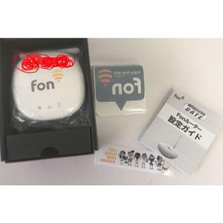 新品☆FON Fonルーター Fonera mini(PC周辺機器)