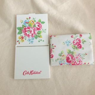 キャスキッドソン(Cath Kidston)の新品 キャスキッドソン  コンパクトミラー ティッシュケース セット(その他)