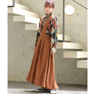 ダブルクローゼット(w closet)のバル様専用タグ付き w closet サロペットスカート(ロングワンピース/マキシワンピース)