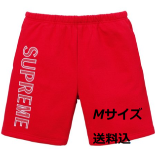 シュプリーム(Supreme)のMサイズ　Leg Embroidery Sweatshort　supreme(ショートパンツ)