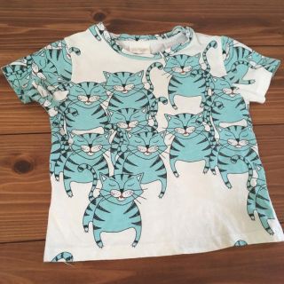 ザラキッズ(ZARA KIDS)のねこちゃんTシャツ(Ｔシャツ)