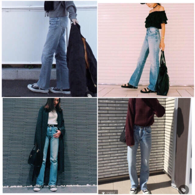 MOUSSY♡フレアストレートデニム