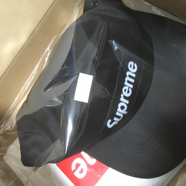 Supreme(シュプリーム)の送料込み supreme 18ss cap black メンズの帽子(キャップ)の商品写真