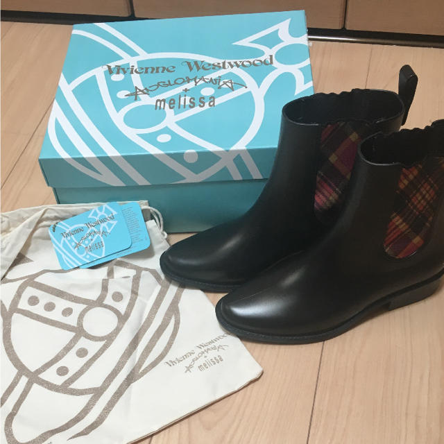 Vivienne Westwood(ヴィヴィアンウエストウッド)のMelissa×Vivienne Westwoodコラボ・レインブーツ レディースの靴/シューズ(レインブーツ/長靴)の商品写真