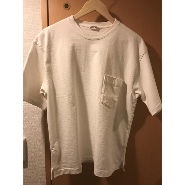YAECA(ヤエカ)のAURALEE オーラリー スタンドアップTシャツ メンズのトップス(Tシャツ/カットソー(半袖/袖なし))の商品写真