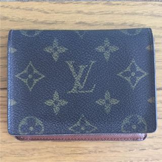 ルイヴィトン(LOUIS VUITTON)の鑑定済み 正規品  ルイヴィトン カードケース(名刺入れ/定期入れ)