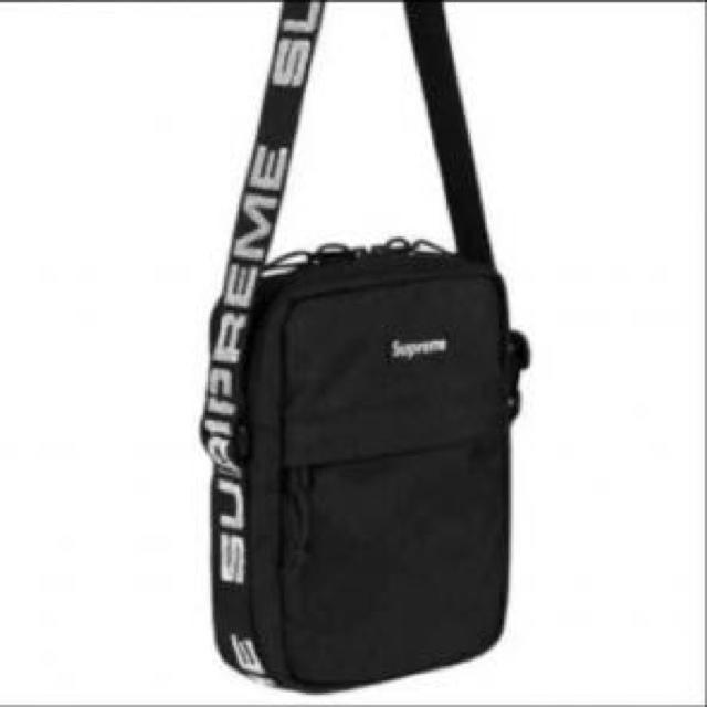 保証書付 Supreme ショルダーバッグ 黒 ブラック シュプリーム メンズ