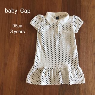 ベビーギャップ(babyGAP)の週末限定価格⭐︎超美品‼️baby  Gap ドットポロワンピ(ワンピース)