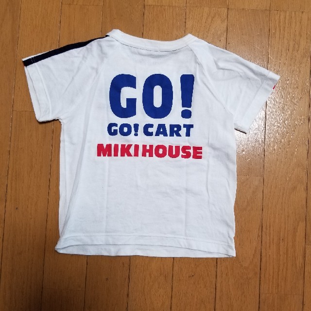 mikihouse(ミキハウス)のMIKI HOUSEバックプリントTシャツ キッズ/ベビー/マタニティのキッズ服男の子用(90cm~)(Tシャツ/カットソー)の商品写真