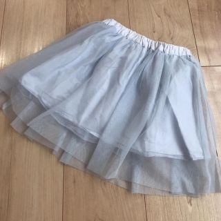 ブランシェス(Branshes)のBRANSHES♡チュールスカート♡100cm♡汚れなし(スカート)