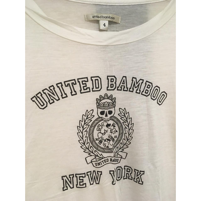 united bamboo(ユナイテッドバンブー)のunited bamboo ユナイテッドバンブー デザイン Tシャツ レディースのトップス(Tシャツ(半袖/袖なし))の商品写真