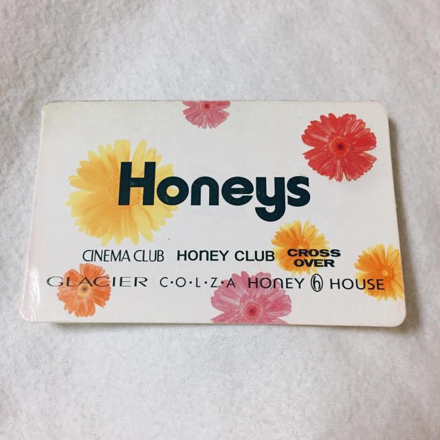 HONEYS(ハニーズ)のHoneys ハニーズ  ポイントカード チケットの優待券/割引券(ショッピング)の商品写真