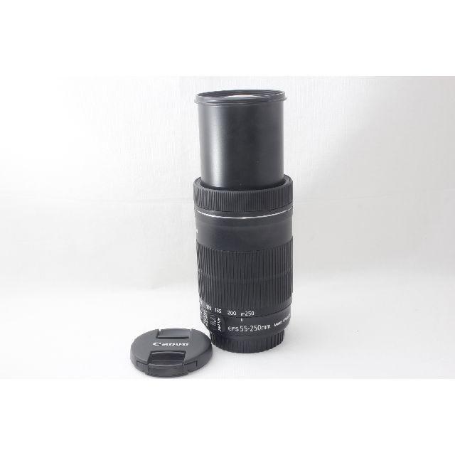 ★AFが静かで動画に最適 ★EF-S 55-250mmIS STM スマホ/家電/カメラのカメラ(レンズ(ズーム))の商品写真