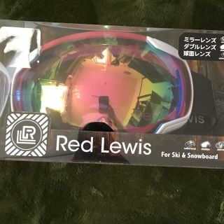 スワンズ(SWANS)のRed Lewisゴーグル ミラーレンズ  スキースノーボード用(その他)