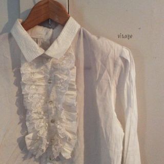 ロキエ(Lochie)のvintage…blouse (シャツ/ブラウス(長袖/七分))