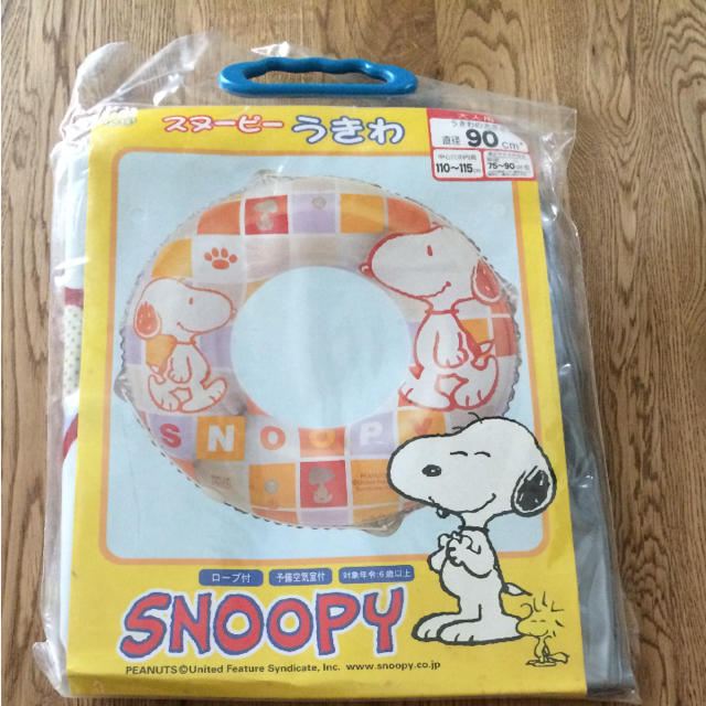 Snoopy スヌーピー 浮き輪 90cmの通販 By まきまき S Shop スヌーピーならラクマ