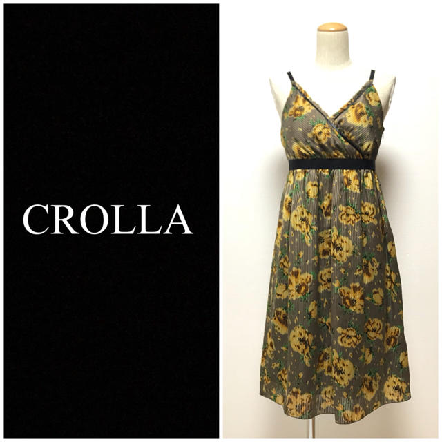 CROLLA(クローラ)の❤️送料込❤️CROLLA キャミワンピ クローラ レディースのワンピース(ひざ丈ワンピース)の商品写真