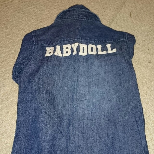 BABYDOLL(ベビードール)のダンガリーシャツ キッズ/ベビー/マタニティのキッズ服男の子用(90cm~)(ブラウス)の商品写真