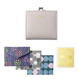 ニーム(NIMES)のNIMES × kippis 付録 がま口財布 カードセット(財布)