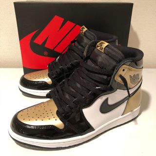 ナイキ(NIKE)のJORDAN 1 RETRO HIGH OG GOLD TOE 27.5cm(スニーカー)