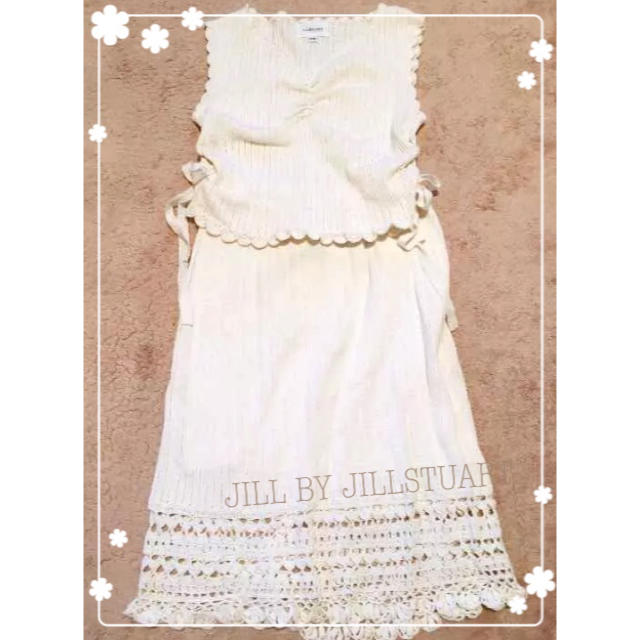 JILL by JILLSTUART(ジルバイジルスチュアート)のジルバイジルスチュアート クロシェニット セットアップ レディースのレディース その他(セット/コーデ)の商品写真