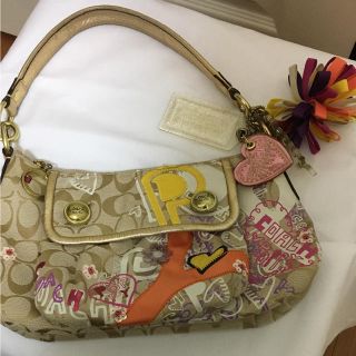 コーチ(COACH)のコーチ  ポピー ハンドバッグ ♡ (ハンドバッグ)