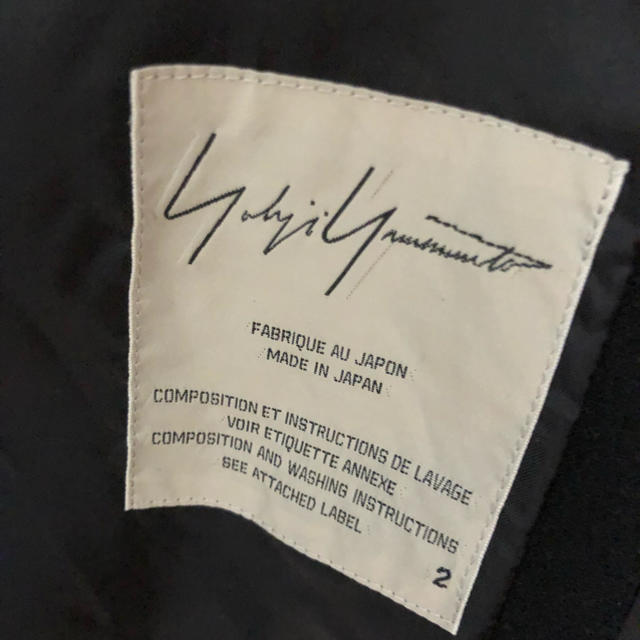 Yohji Yamamoto(ヨウジヤマモト)のyohji yamamoto  ヨウジヤマモト コート メンズのジャケット/アウター(チェスターコート)の商品写真