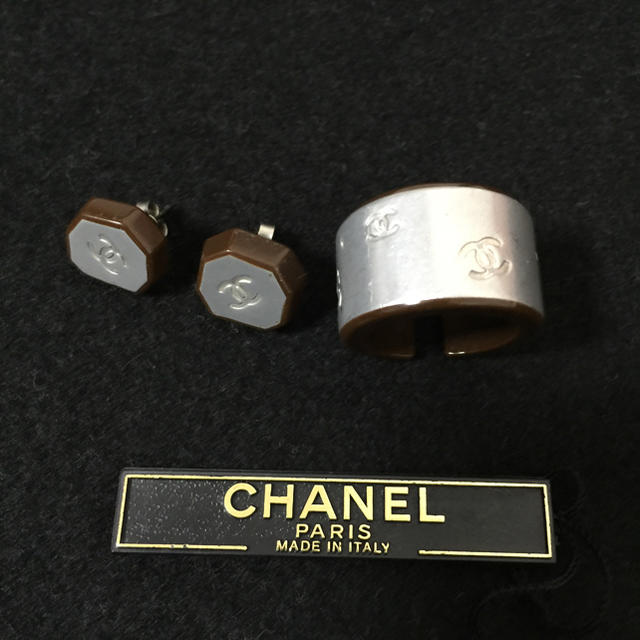 CHANEL - シャネル ピアス&リングの通販 by ここっち's shop｜シャネル