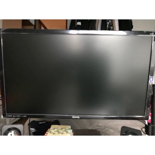 BenQ LCD24インチモニター + グリーンハウス モニターアーム(ディスプレイ)