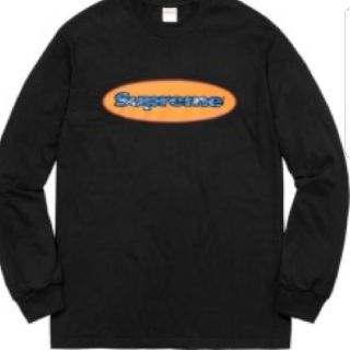 シュプリーム(Supreme)のSupreme　Tシャツ　ロンティー　黒(Tシャツ(長袖/七分))