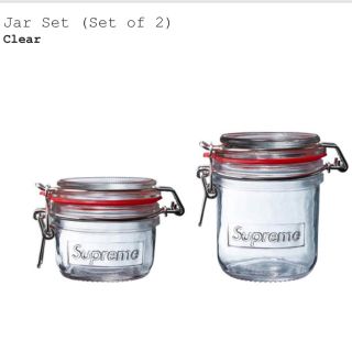 シュプリーム(Supreme)のSupreme Jar Set Set of 2COLOR/STYLEClear(容器)