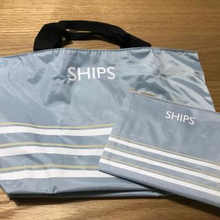 シップス(SHIPS)のSHIPS ボーダートート(エコバッグ)