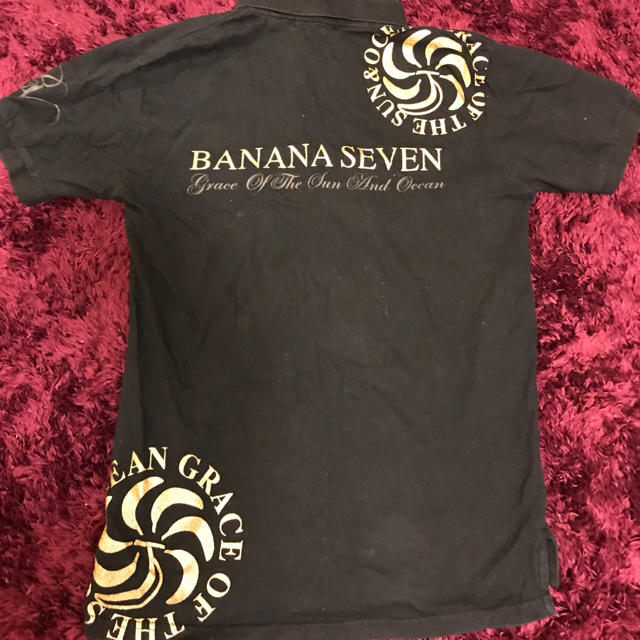 877*7(BANANA SEVEN)(バナナセブン)のBANANA  SEVEN 半袖ポロシャツ メンズのトップス(Tシャツ/カットソー(半袖/袖なし))の商品写真