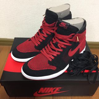 ナイキ(NIKE)のNIKE jordan 1 FLYKNIT(スニーカー)