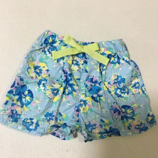 プティマイン(petit main)のmaaako様専用☆花柄ショートパンツ(パンツ/スパッツ)