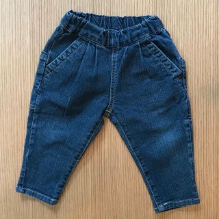 マーキーズ(MARKEY'S)のMARKEY`S  マーキーズ　デニムタックロングパンツ 80(パンツ)