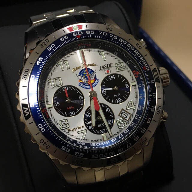 KENTEX(ケンテックス)のKentex S683M-03 ケンテックス ブルーインパルス 腕時計 中古美品 メンズの時計(腕時計(アナログ))の商品写真
