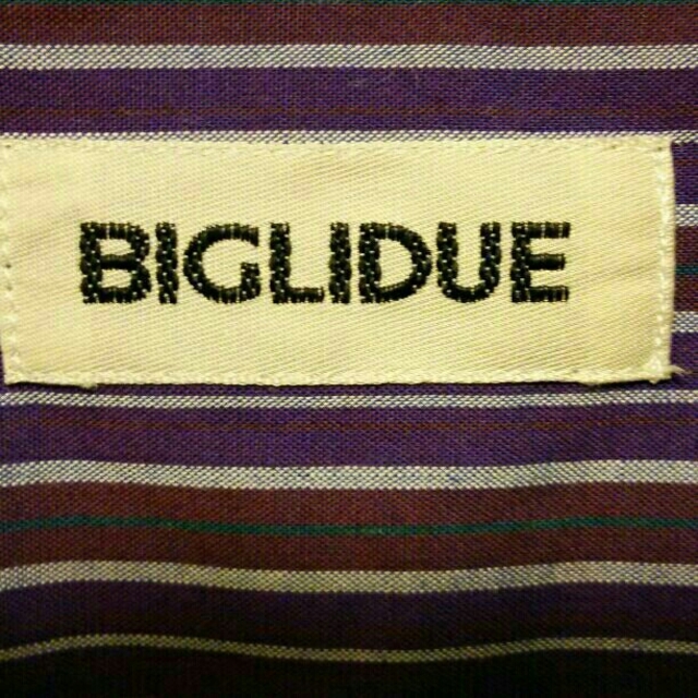 BIGLIDUE(ビリドゥーエ)の［希少］限定販売 BIGLIDUE 半袖 オリジナル カット シャツ   メンズのトップス(Tシャツ/カットソー(半袖/袖なし))の商品写真
