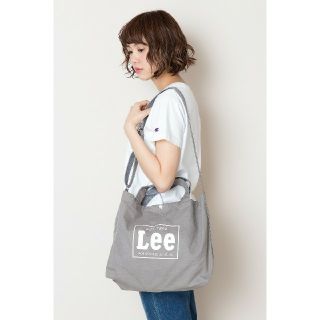 リー(Lee)のLee 2wayショルダーバッグ グレー(ショルダーバッグ)