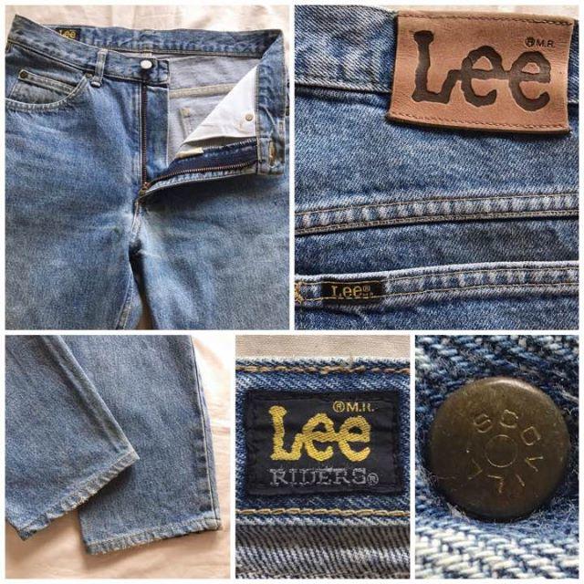 Lee(リー)の90's ヴィンテージ Lee ワイド テーパード ハイウエスト デニム レディースのパンツ(デニム/ジーンズ)の商品写真