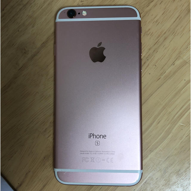 iPhone 6s Rose Gold 64 GB Softbank スマホ/家電/カメラのスマートフォン/携帯電話(スマートフォン本体)の商品写真